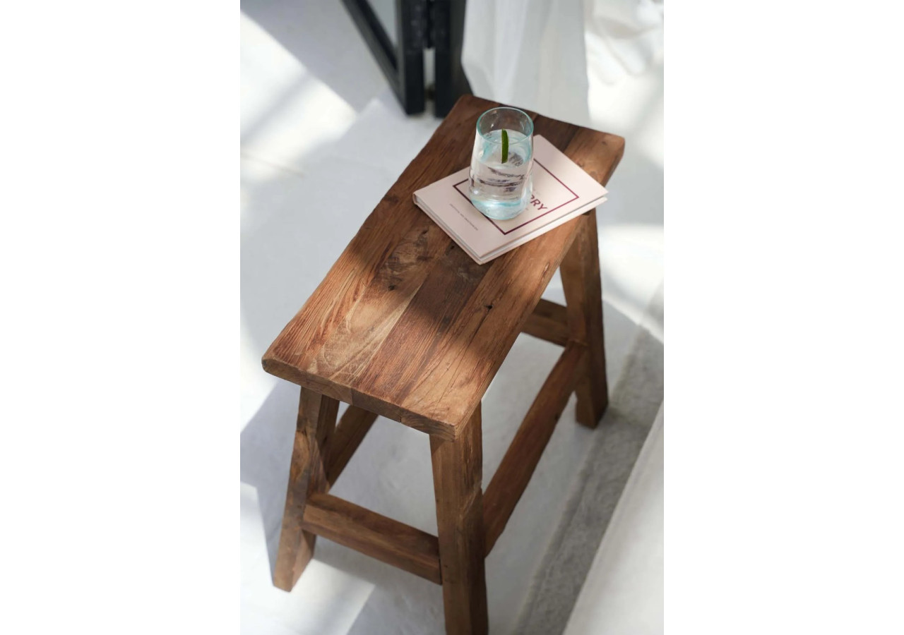 The Fab Rustic Stool - Natural