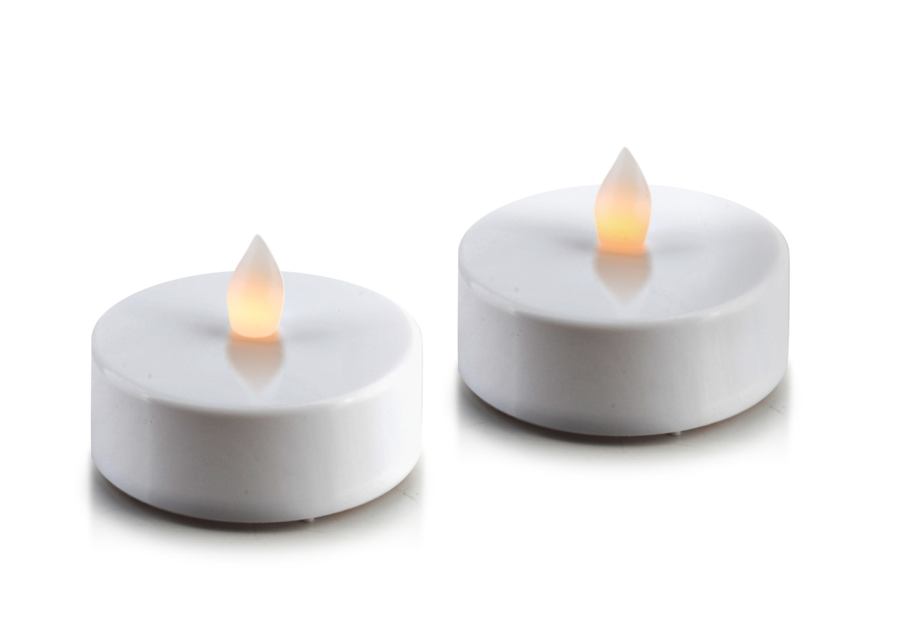 Ensemble IDALIA - 2 Bougies LED Tea Light - HTYT4795-PROM - Mondex
