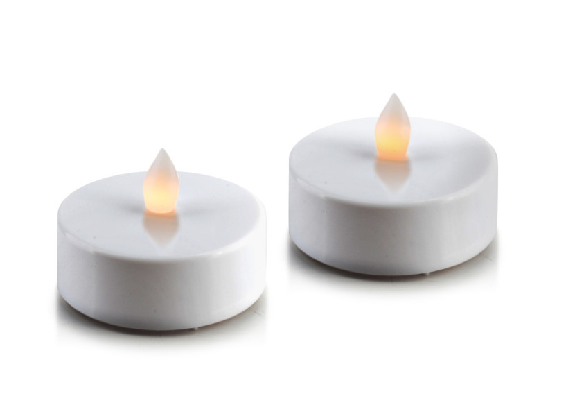 Ensemble IDALIA - 2 Bougies LED Tea Light - HTYT4795-PROM - Mondex Ensemble IDALIA - 2 Bougies LED Tea Light - HTYT4795-PROM - Mondex