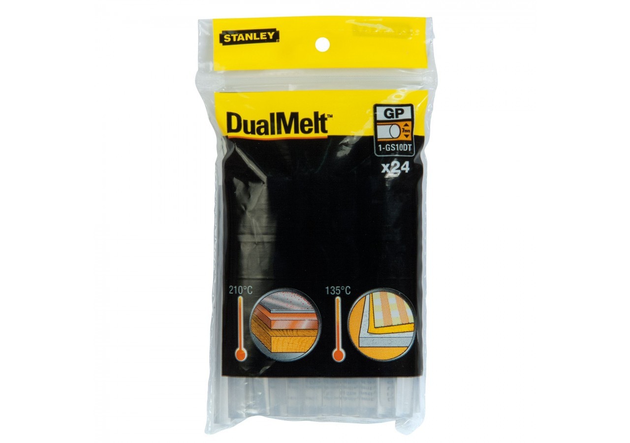 BATON DE COLLE Ø11,5MM, LONG. 100MM - SACHET DE 6PCS - 1-GS15DT - Stanley