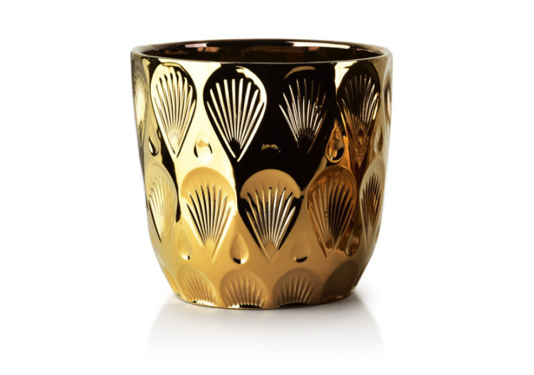 Cache-pot NEVA - Céramique blanche Ø20 x H19.5 cm - HTYE2533 - Mondex