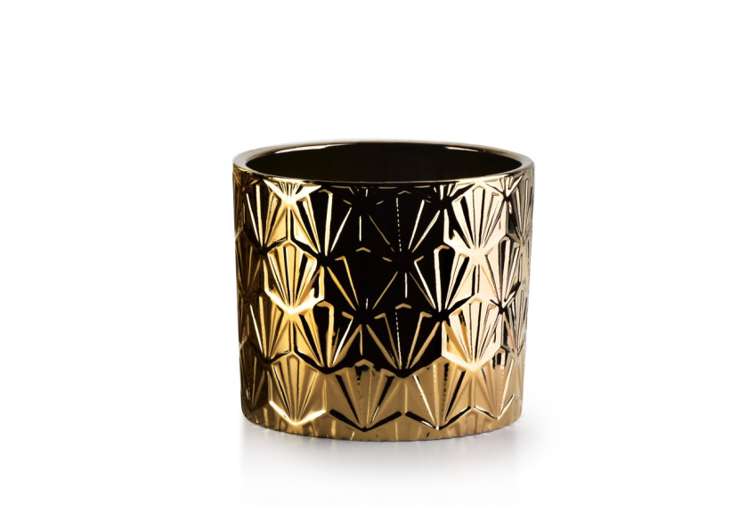 Cache-pot NEVA - Céramique blanche Ø13 x H12 cm - HTYE2519 - Mondex