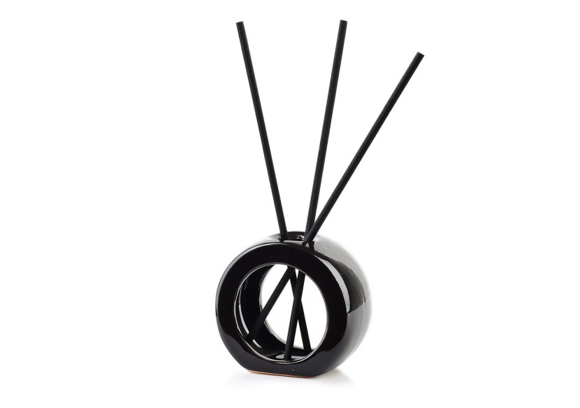 Diffuseur de parfum céramique - Dimensions 8x4xh7,5cm avec 3 bâtonnets - HTTP3220-PROM - Mondex