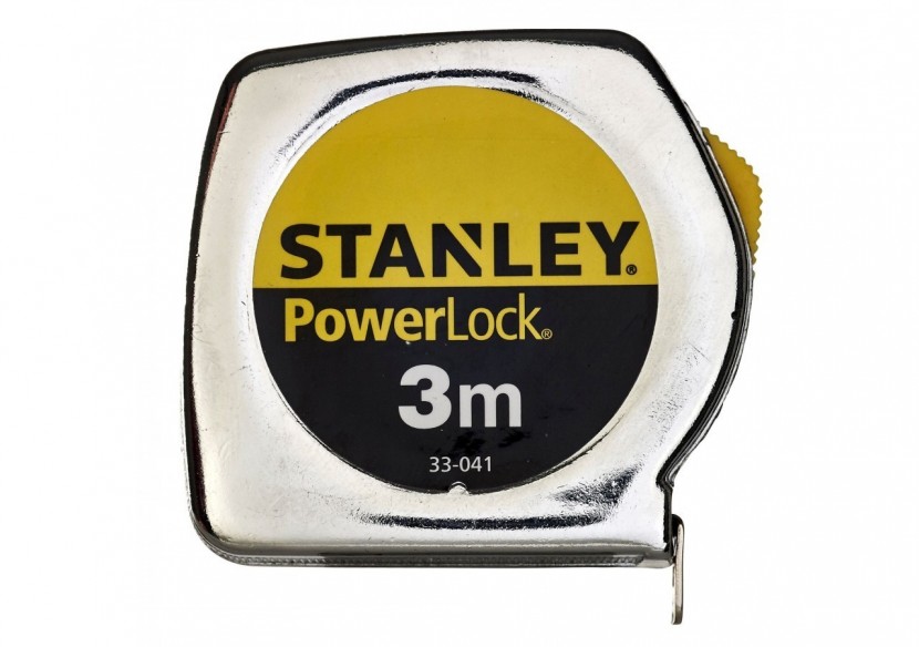 MESURE 3M X 19MM POWERLOCK CLASSIC METAL - 0-33-041 - Stanley
