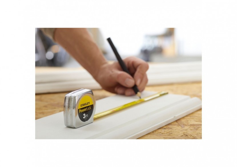 MESURE 3M X 19MM POWERLOCK CLASSIC METAL - 0-33-041 - Stanley