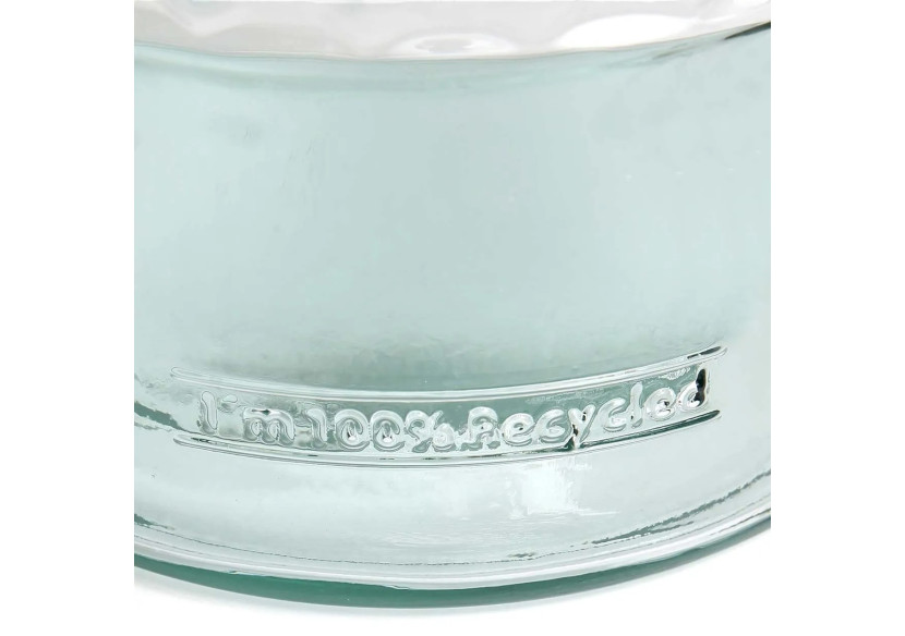 Vase Zuanshu - Verre Recyclé Bleu - Moyen - ESSAMI005B-M - Bazar Bizar