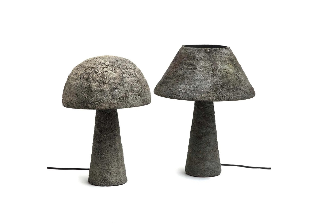 The Concrete Mushroom Table Lamp