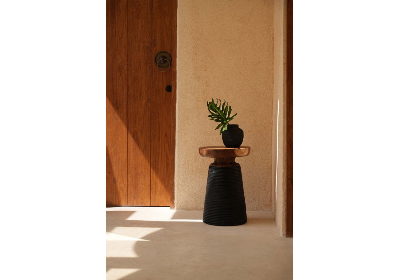 Table d'Appoint End - Design Naturel et Élégant - JANAF019N - Bazar Bizar