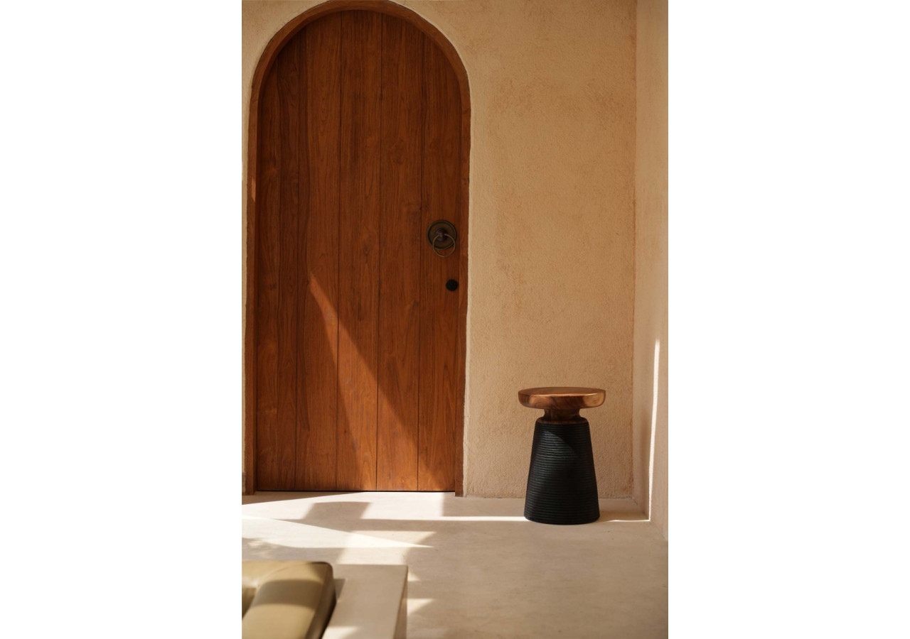 Table d'Appoint End - Design Naturel et Élégant - JANAF019N - Bazar Bizar