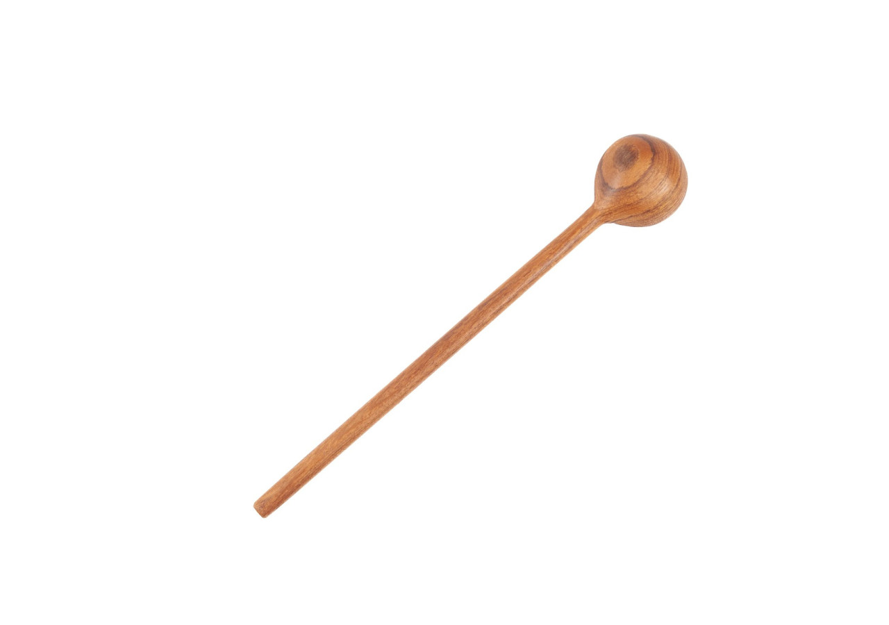 The Teak Root Flat Dosage Spoon