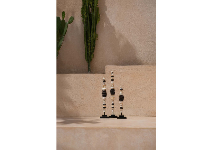 The Money Shell on Stand - Black White - L