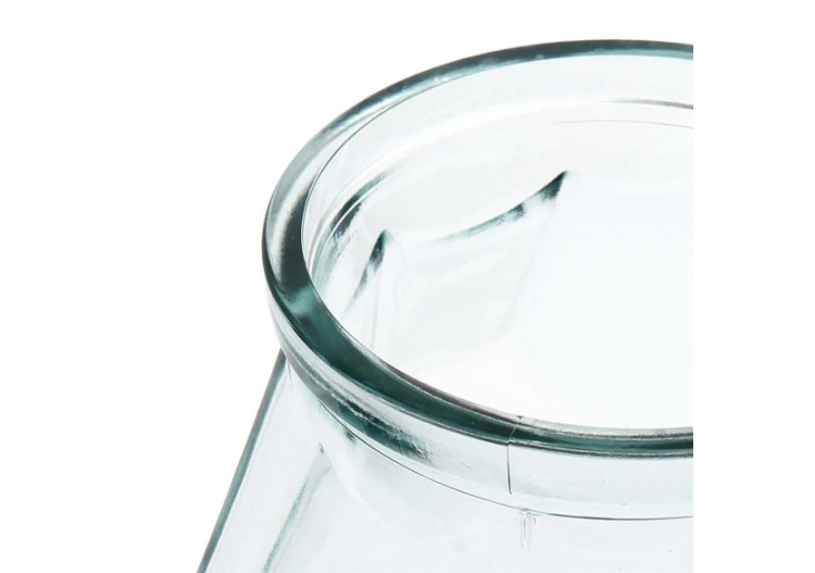 The Wide Origami Vase - Blue 2