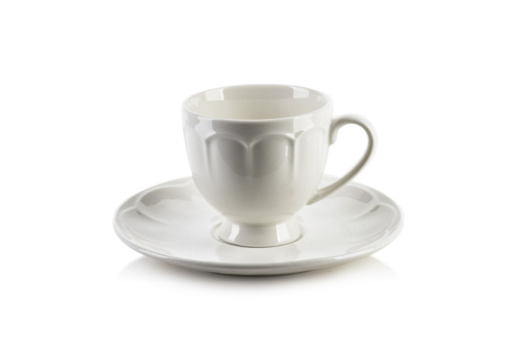 Tasse à Espresso HELLA - Porcelaine élégante 50ml - HTNF7406 - Affekdesign By Mondex