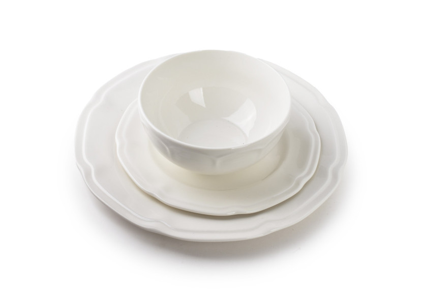 Assiette HELLA - Porcelaine élégante 26cm - HTNF7369 - Affekdesign By Mondex Assiette HELLA - Porcelaine élégante 26cm - HTNF7369 - Affekdesign By Mondex
