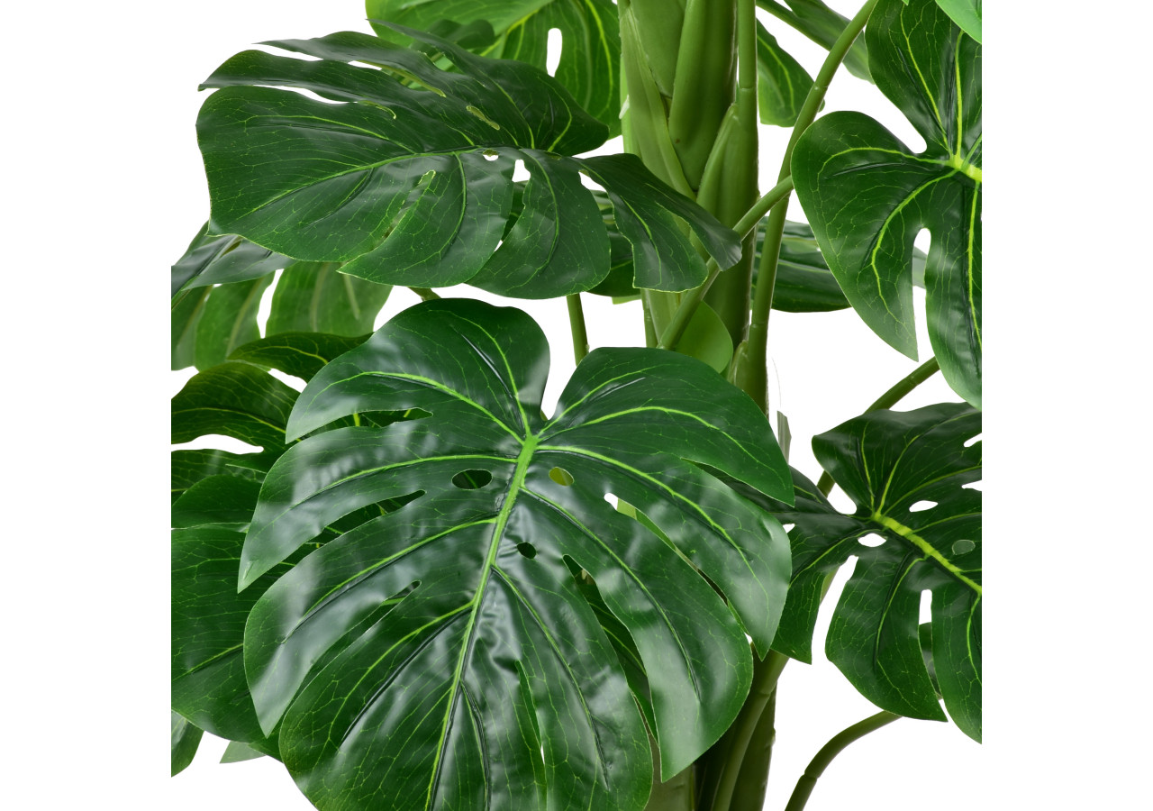 Plante JUNGLE Monstera - Hauteur 90 cm en pot - HTUA9195 - Mondex