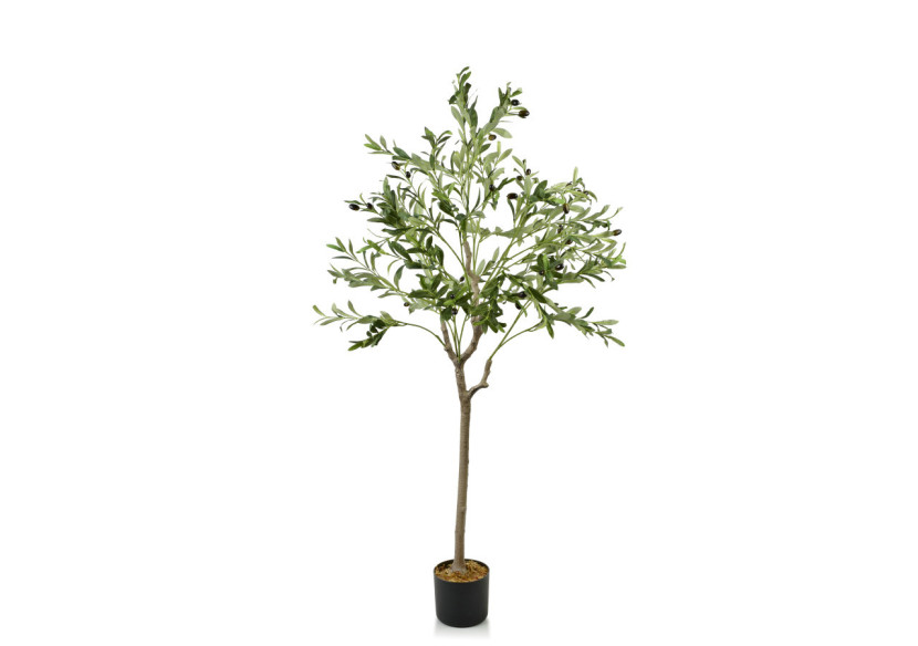 OLIVES - Plante artificielle hauteur 140cm avec pot - HTUA9133 - Mondex