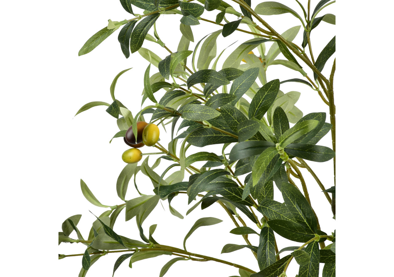 OLIVES - Plante artificielle hauteur 100cm avec pot - HTUA8914 - Mondex