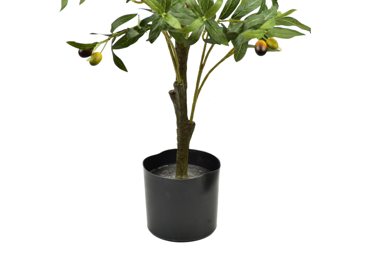 OLIVES - Plante artificielle hauteur 100cm avec pot - HTUA8914 - Mondex