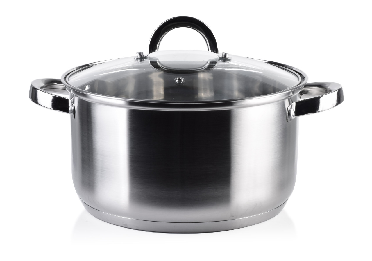 Casserole BASIC KITCHEN - 24 cm, 5,5L de capacité - HTXA6207-CX - Cookini By Mondex