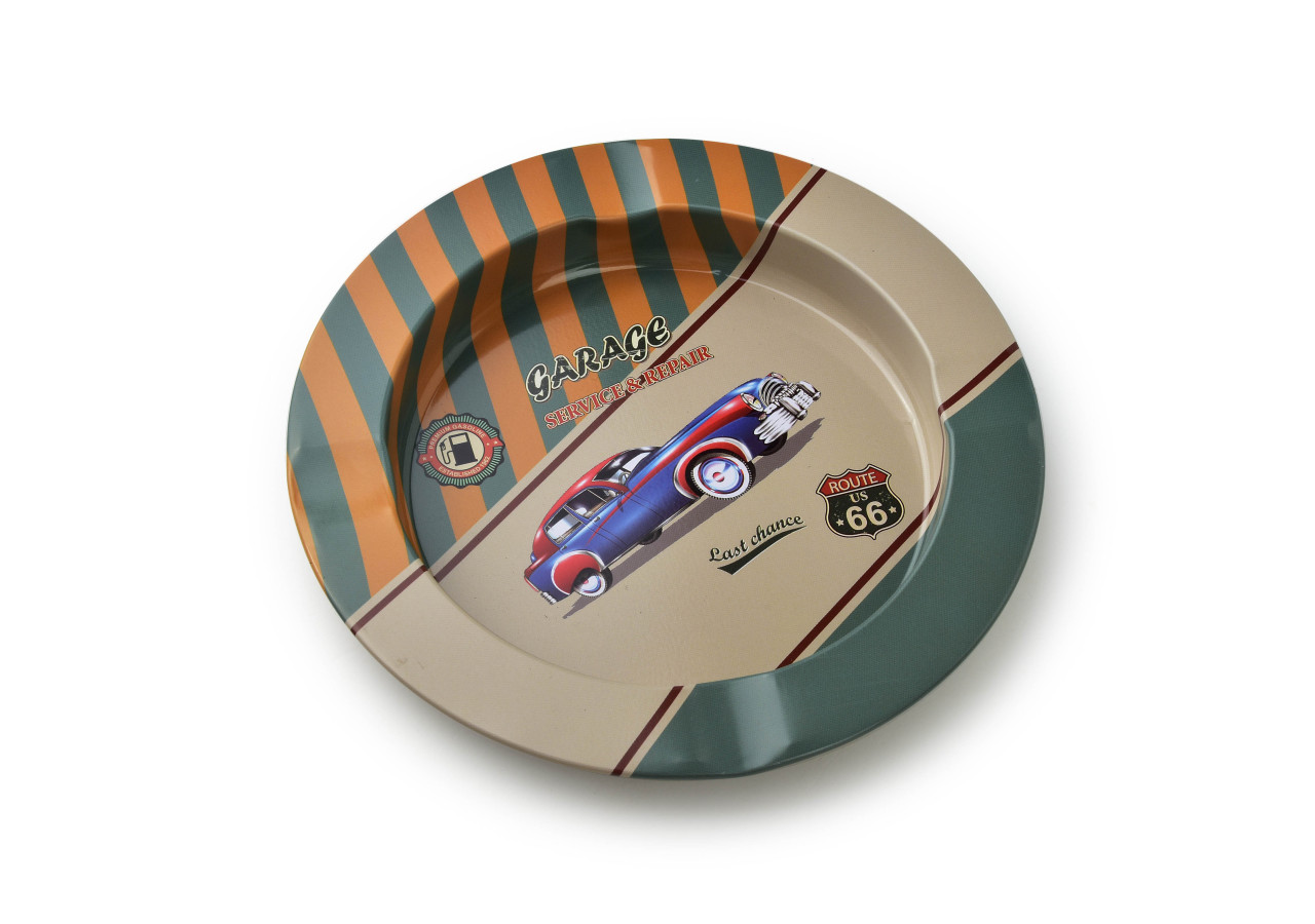 Cendrier ASHLEY - 13,5x1,5cm en métal - HTUA9911 - Mondex