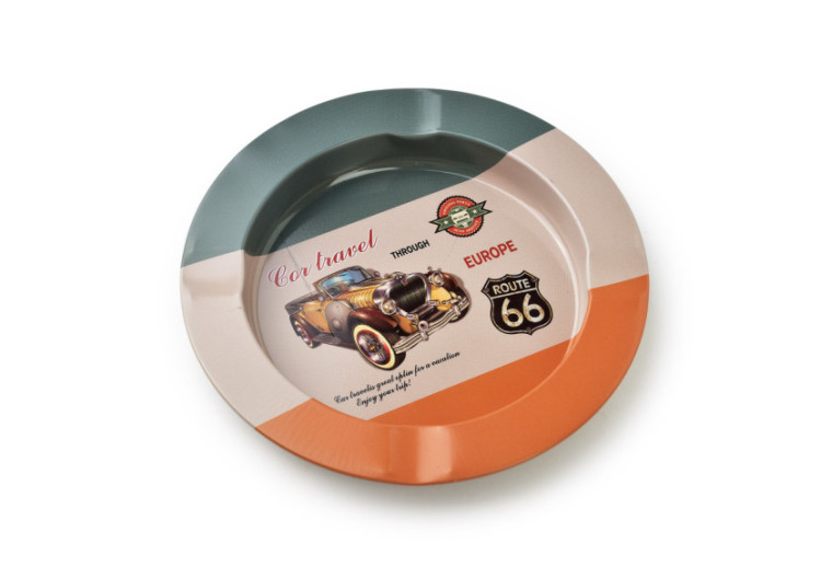 Cendrier ASHLEY - 13,5x1,5cm en métal - HTUA9904 - Mondex