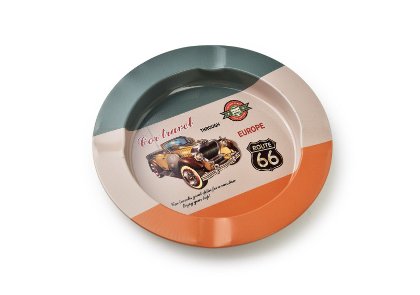 Cendrier ASHLEY - 13,5x1,5cm en métal - HTUA9904 - Mondex