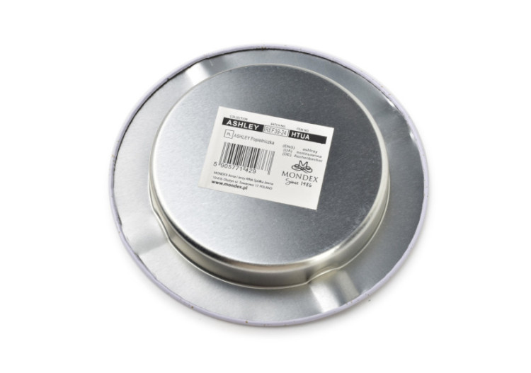 Cendrier ASHLEY - 13,5x1,5cm en métal - HTUA9898 - Mondex 2