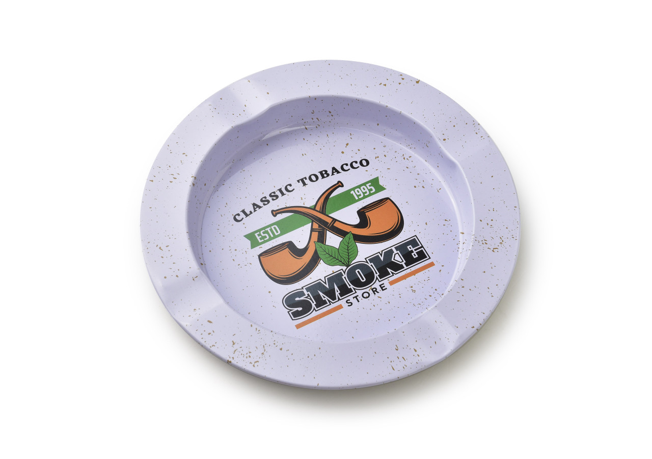 Cendrier ASHLEY - 13,5x1,5cm en métal - HTUA9881 - Mondex