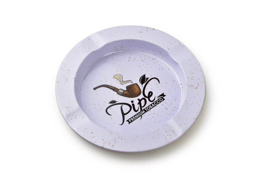 Cendrier ASHLEY - Métal durable 13,5x1,5cm - HTUA9867 - Mondex