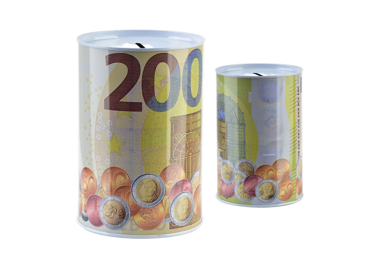 Tirelire ADI - Métal élégant 10 x 15 cm - HTUA9805 - Mondex