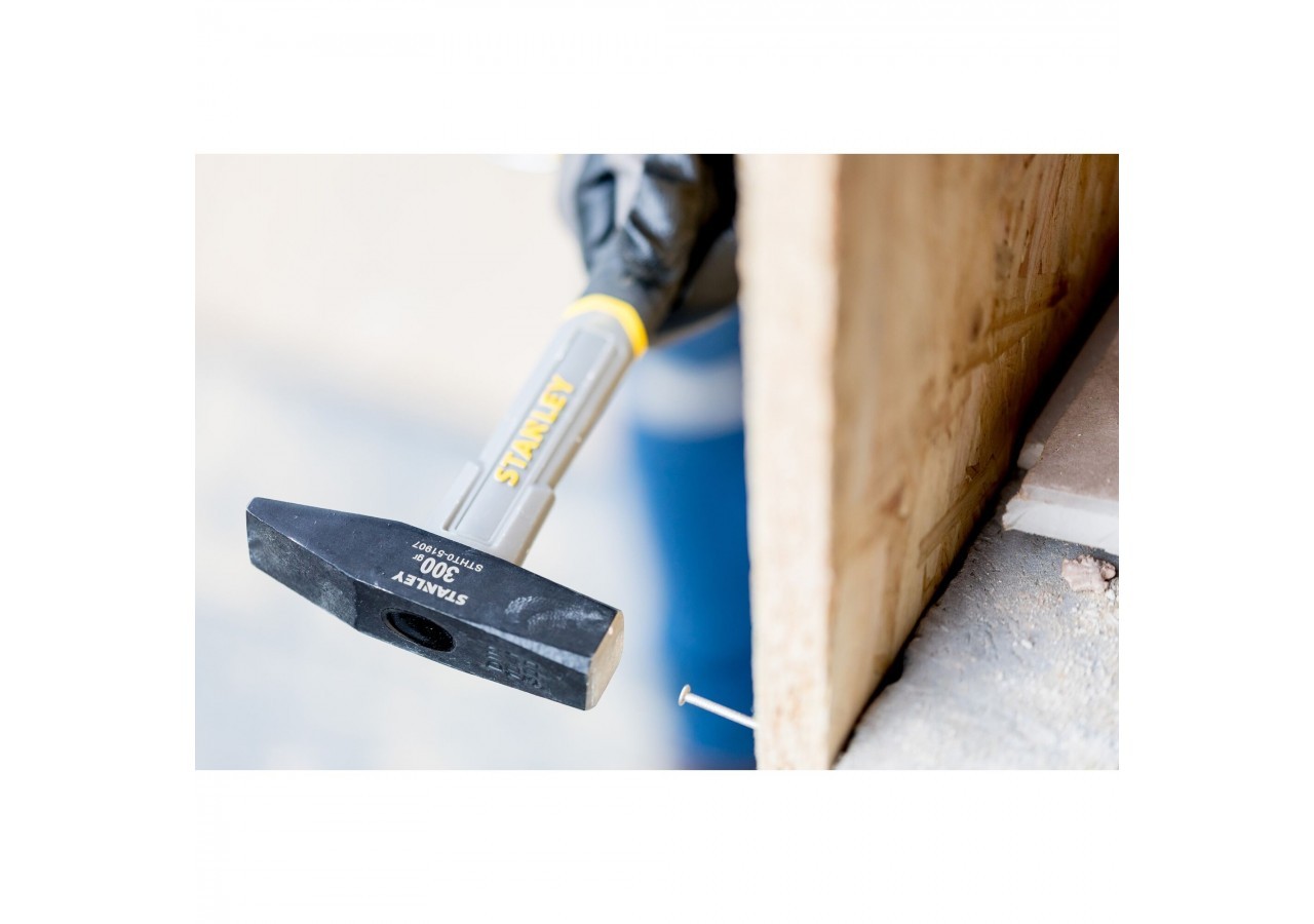 MARTEAU DE SERRURIER MANCHE FIBRE DE VERRE 300G - STHT0-51907 - Stanley