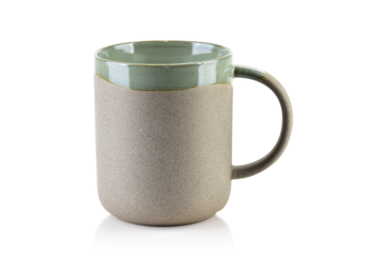 Mug BASIC NATURE - Céramique 300ml 12,5x8,5xh10,5cm - HTNA7833 - Mondex