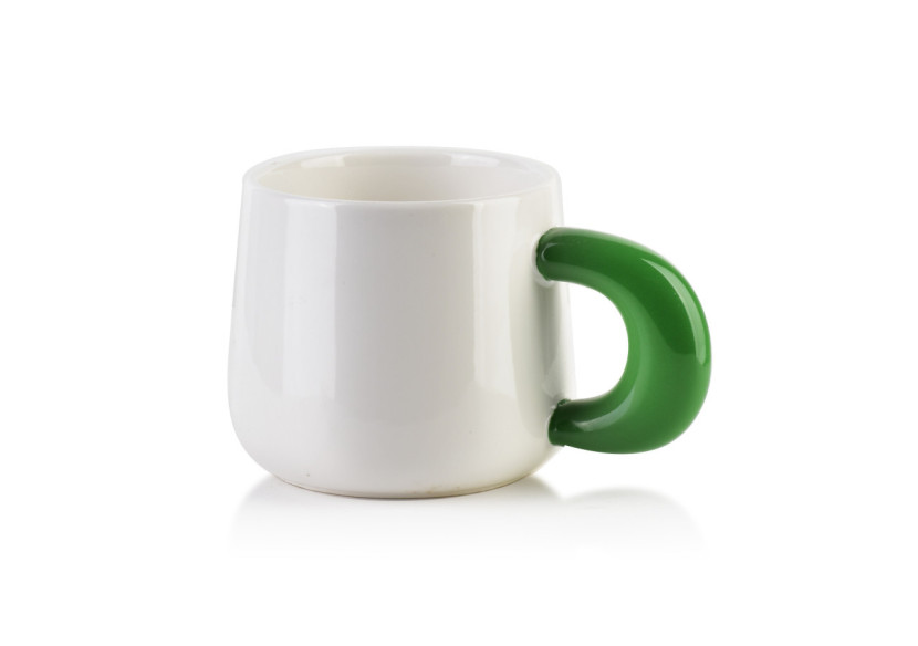Mug BASIC NATURE - Céramique design 250 ml, 13 x 8,5 x 8 cm - HTNA7567 - Mondex