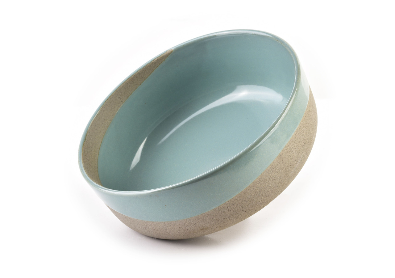 Bol Élégant BASIC NATURE - 650ml, Design moderne 15,5x15,5x6cm - HTNA7826-1 - Mondex