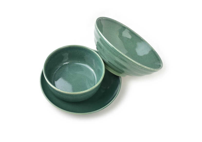 Bol Élégant BASIC NATURE - 1L, Design moderne 20x20x8cm - HTNA7789-1 - Mondex