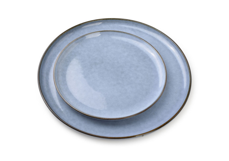 Assiette BASIC NATURE - Céramique 20,5 x 20,5 x 2cm - HTNA7710 - Mondex 2