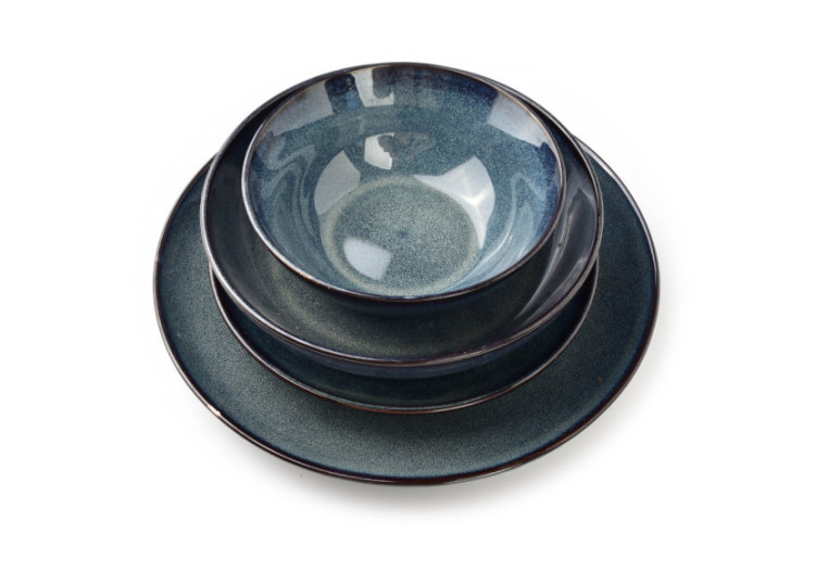 Assiette BASIC NATURE - Ceramique 27 x 3cm - HTNA7666 - Mondex 2