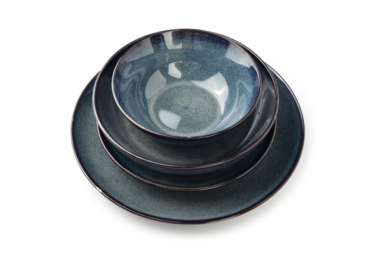 Assiette BASIC NATURE - Ceramique 27 x 3cm - HTNA7666 - Mondex