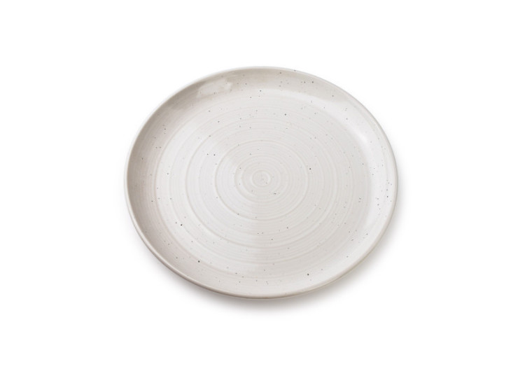 Assiette BASIC NATURE - Ceramique 22 x 2,5cm - HTNA7536 - Mondex