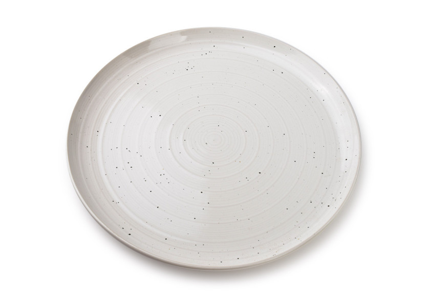 Assiette BASIC NATURE - Ceramique 28,5 x 2,5cm - HTNA7529 - Mondex