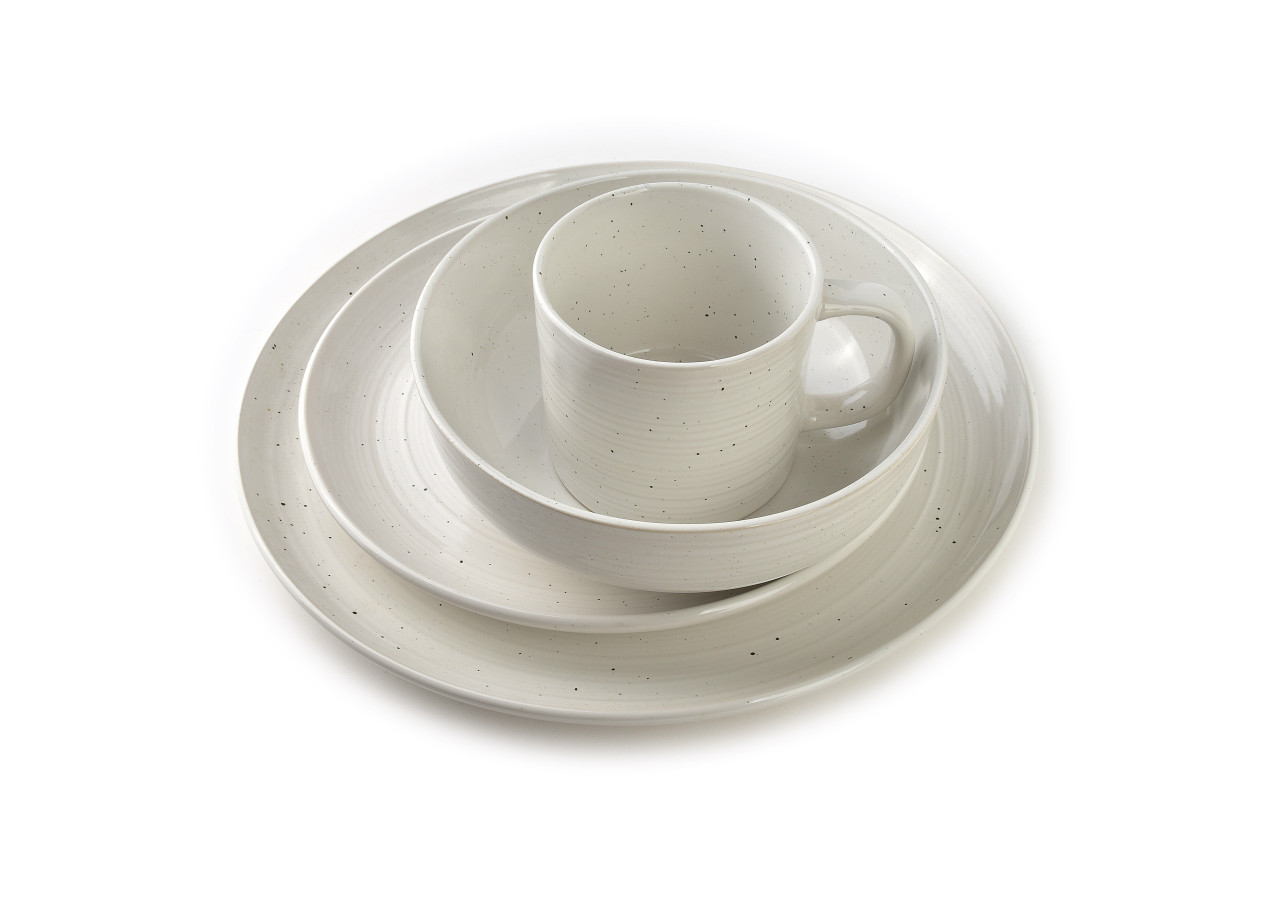 Assiette BASIC NATURE - Ceramique 28,5 x 2,5cm - HTNA7529 - Mondex