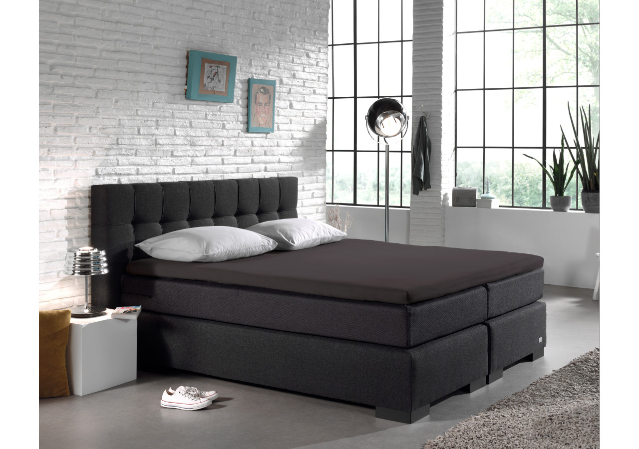Housse de Matelas Dreamhouse - Antracite 160 x 220 cm, Confort et Élégance - 12011045 - Dreamhouse