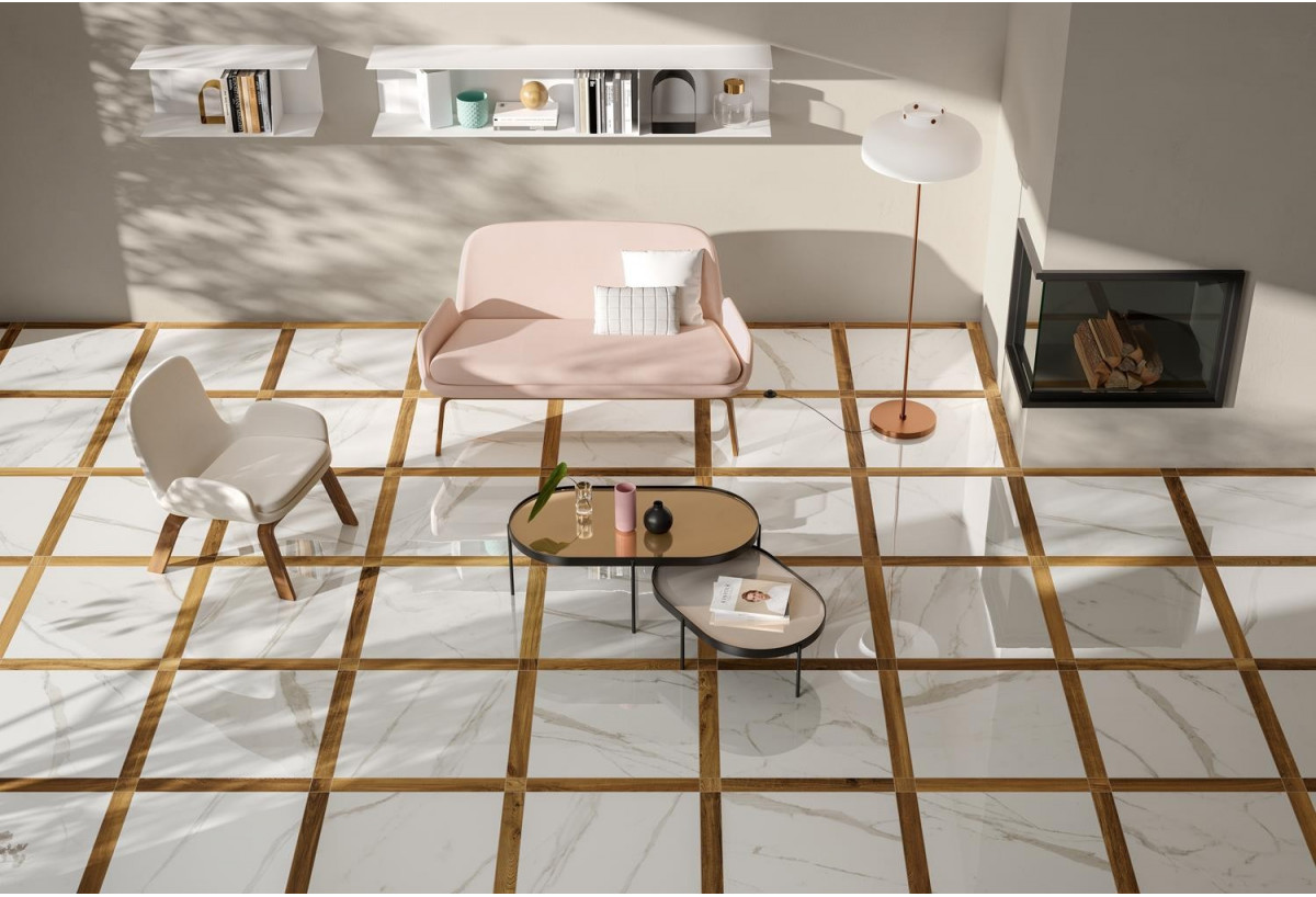 Listel sol et mur grès cérame Nuance - Panaria : Confort'Mat