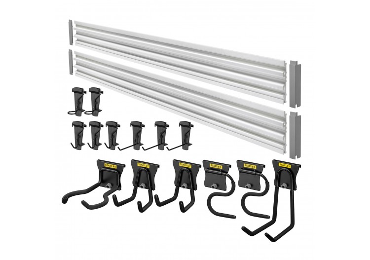 KIT 1ER ÉQUIPEMENT TRACKWALL - 20 PIÈCES - STST22000-1 - Stanley