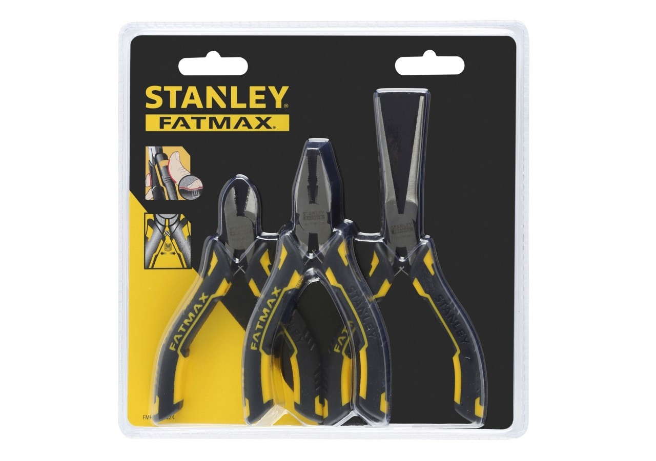 JEU DE 3 MINI PINCES FATMAX - FMHT0-80524 - Stanley