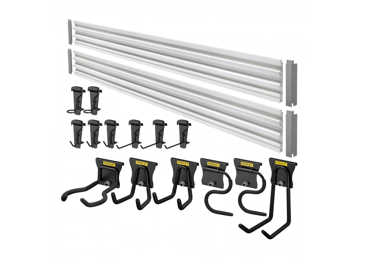 KIT 1ER ÉQUIPEMENT TRACKWALL - 20 PIÈCES - STST22000-1 - Stanley