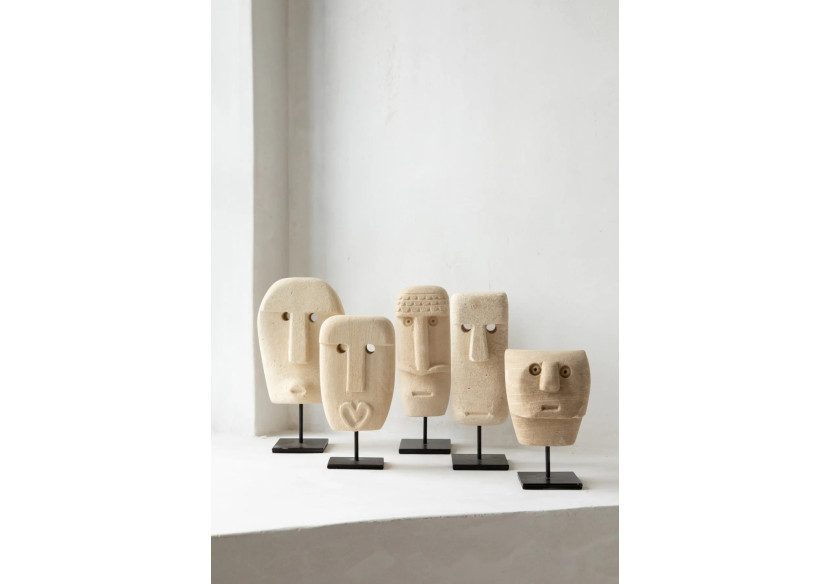 Statue en Pierre Sumba n°19 - Artisanal et Unique - BAHRA019 - Bazar Bizar