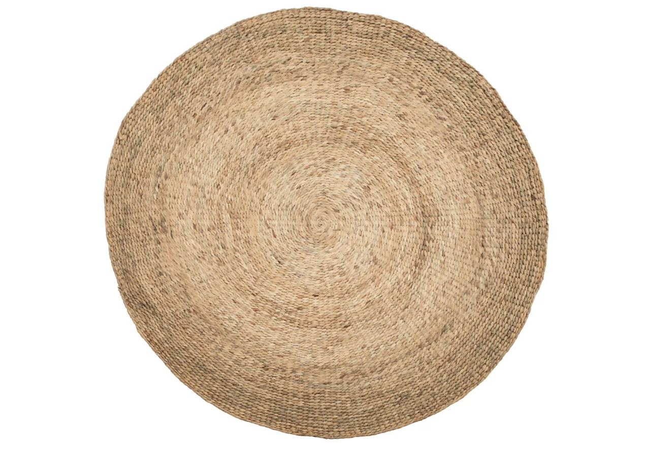 Tapis en Hyacinthe d'Eau - Naturel - 200 cm - VIVT023N-200 - Bazar Bizar