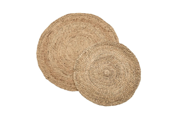 Tapis en Hyacinthe d'Eau - Naturel - 200 cm - VIVT023N-200 - Bazar Bizar 2