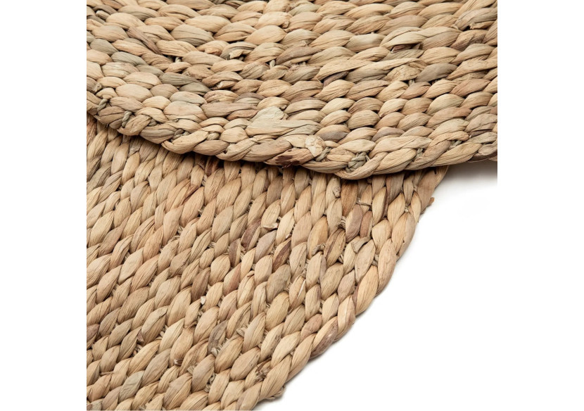 Tapis en Hyacinthe d'Eau - Naturel - 200 cm - VIVT023N-200 - Bazar Bizar